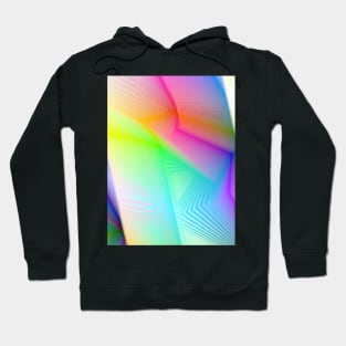 Geometric Futures #6 - Pattern Modular Synth Glitch Art Hoodie